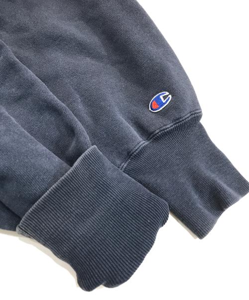 Champion REVERSE WEAVE（チャンピオン リバース ウィーブ）Champion REVERSE WEAVE (チャンピオン リバース ウィーブ) クルーネックスウェット ネイビー サイズ:MEDIUMの古着・服飾アイテム
