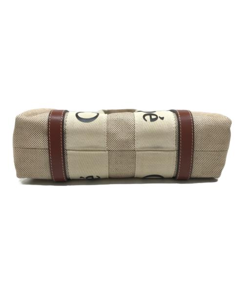 Chloe（クロエ）Chloe (クロエ) スモールハンドバッグ ベージュの古着・服飾アイテム