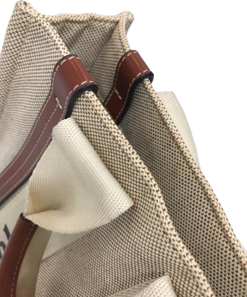 Chloe（クロエ）Chloe (クロエ) スモールハンドバッグ ベージュの古着・服飾アイテム