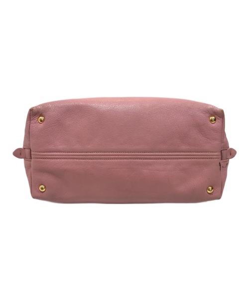 MIU MIU（ミュウミュウ）MIU MIU (ミュウミュウ) 2WAYバッグ ピンクの古着・服飾アイテム
