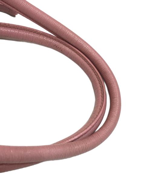 MIU MIU（ミュウミュウ）MIU MIU (ミュウミュウ) 2WAYバッグ ピンクの古着・服飾アイテム