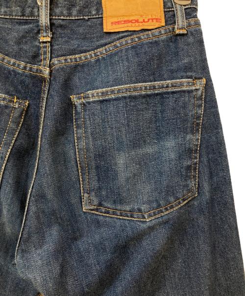 RESOLUTE（リゾルト）RESOLUTE (リゾルト) デニムパンツ インディゴ サイズ:31の古着・服飾アイテム