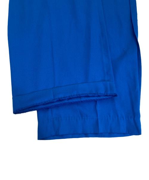 6(ROKU) BEAUTY&YOUTH（ロク ビューティーアンドユース）6(ROKU) BEAUTY&YOUTH (ロク ビューティーアンドユース) SUKE GEORGETTE PANTS ブルー サイズ:36の古着・服飾アイテム