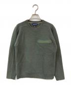 Patagoniaパタゴニア）の古着「クルーネックニット」｜グリーン