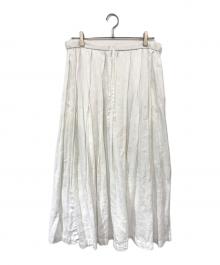 ASPESI（アスペジ）の古着「フレアスカート」｜ホワイト