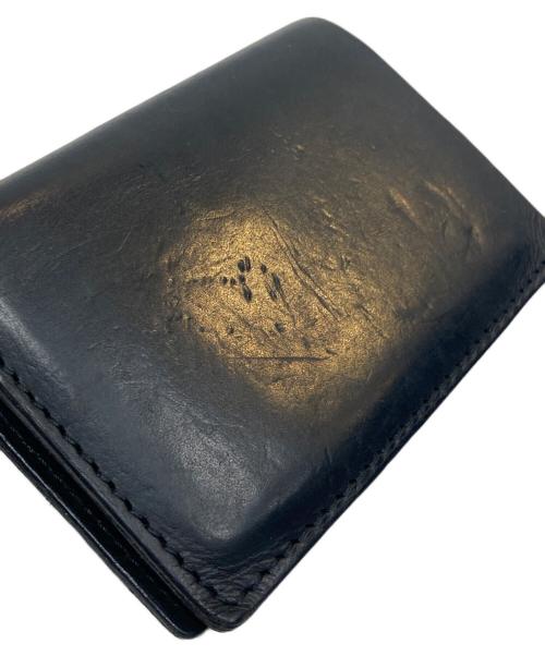 BACKLASH（バックラッシュ）BACKLASH (バックラッシュ) 2つ折り財布 ブラックの古着・服飾アイテム