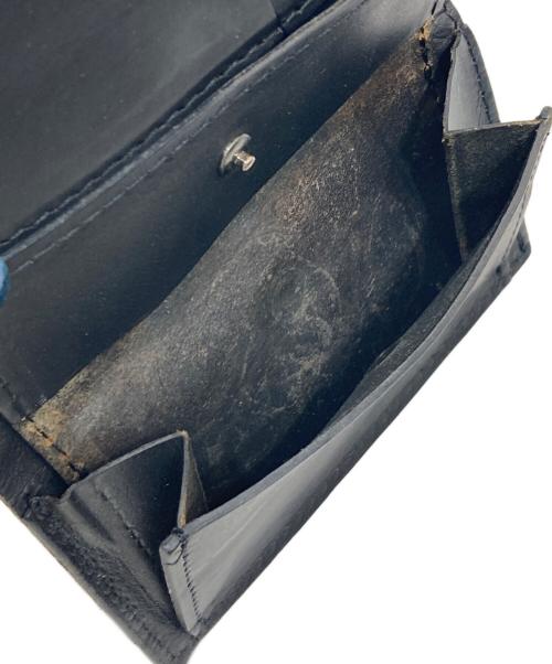 BACKLASH（バックラッシュ）BACKLASH (バックラッシュ) 2つ折り財布 ブラックの古着・服飾アイテム