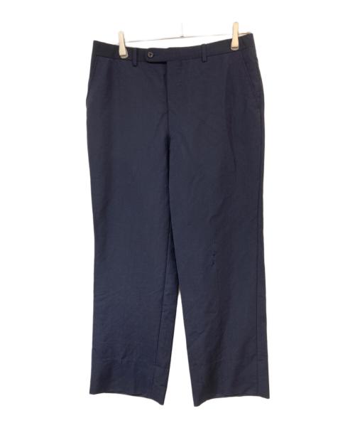Christian Dior MONSIEUR（クリスチャンディオールムッシュ）Christian Dior MONSIEUR (クリスチャンディオールムッシュ) ウールスラックス ネイビー サイズ:89の古着・服飾アイテム