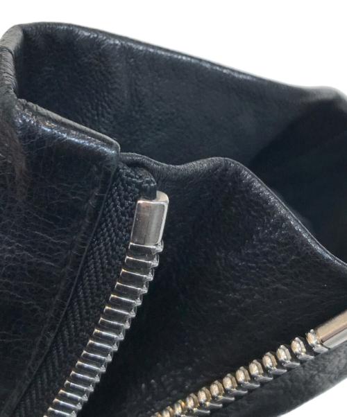 LANVIN en Bleu（ランバンオンブルー）LANVIN en Bleu (ランバンオンブルー) レザージャケット ブラック サイズ:SIZE 38の古着・服飾アイテム