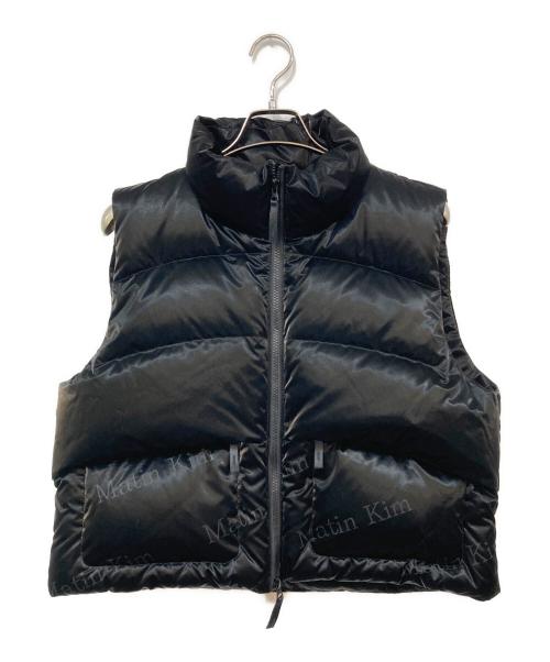 Matin Kim（マーティン・キム）Matin Kim (マーティン・キム) ダウンベスト ブラック サイズ:SIZE Freeの古着・服飾アイテム