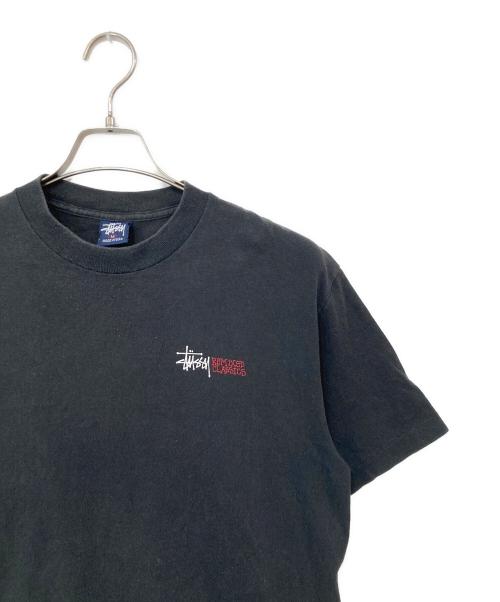 stussy（ステューシー）stussy (ステューシー) オールドカットソー ブラック サイズ:SIZE Mの古着・服飾アイテム