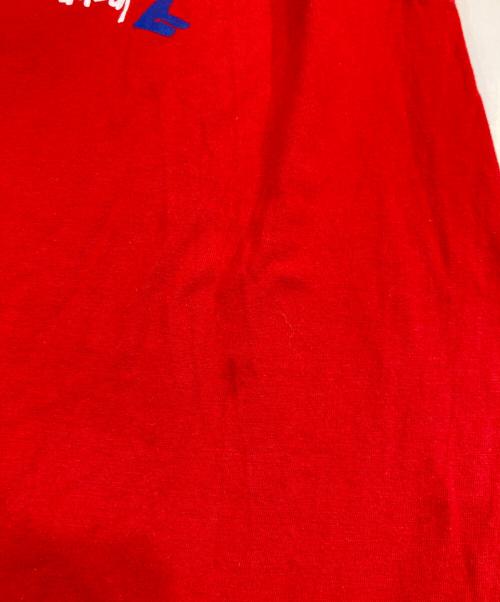 stussy（ステューシー）stussy (ステューシー) オールドプリントカットソー レッド サイズ:Mの古着・服飾アイテム