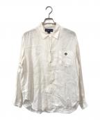 POLO RALPH LAURENポロ・ラルフローレン）の古着「リネンシャツ」｜ホワイト