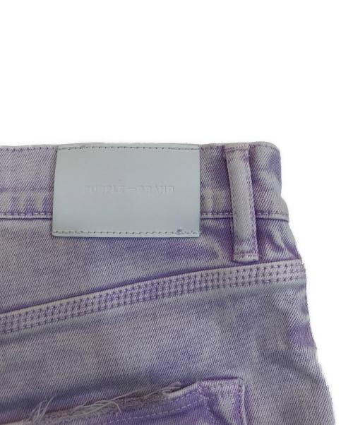 PURPLE BRAND（パープルブランド）PURPLE BRAND (パープルブランド) リペアカラーデニムパンツ パープル サイズ:SIZE 32の古着・服飾アイテム