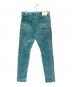 PURPLE BRAND (パープルブランド) リペアカラーデニムパンツ エメラルドグリーン サイズ:SIZE 33：10000円
