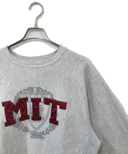 Champion REVERSE WEAVE（チャンピオン リバース ウィーブ）Champion REVERSE WEAVE (チャンピオン リバース ウィーブ) カレッジロゴスウェット グレー サイズ:SIZE XLの古着・服飾アイテム