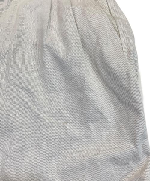 STEVEN ALAN（スティーブンアラン）STEVEN ALAN (スティーブンアラン) 13.5oz DENIM 2PLEATED PANTS-BOLD/パンツ ホワイト サイズ:Mの古着・服飾アイテム