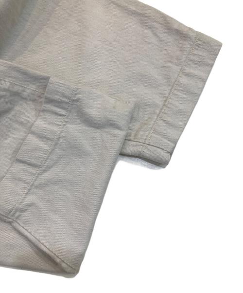 STEVEN ALAN（スティーブンアラン）STEVEN ALAN (スティーブンアラン) 13.5oz DENIM 2PLEATED PANTS-BOLD/パンツ ホワイト サイズ:Mの古着・服飾アイテム