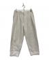 STEVEN ALAN（スティーブンアラン）の古着「13.5oz DENIM 2PLEATED PANTS-BOLD/パンツ」｜ホワイト