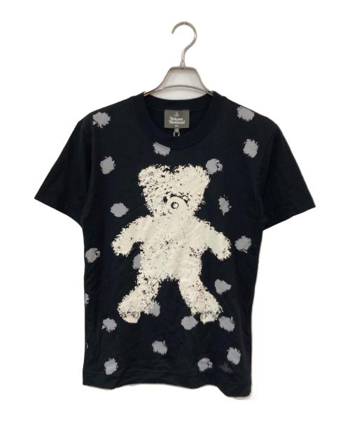 Vivienne Westwood（ヴィヴィアンウエストウッド）Vivienne Westwood (ヴィヴィアンウエストウッド) プリントTシャツ ブラック サイズ:SIZE 42の古着・服飾アイテム