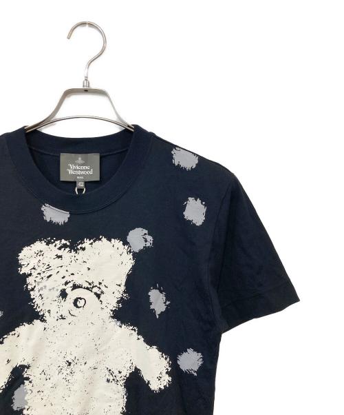 Vivienne Westwood（ヴィヴィアンウエストウッド）Vivienne Westwood (ヴィヴィアンウエストウッド) プリントTシャツ ブラック サイズ:SIZE 42の古着・服飾アイテム