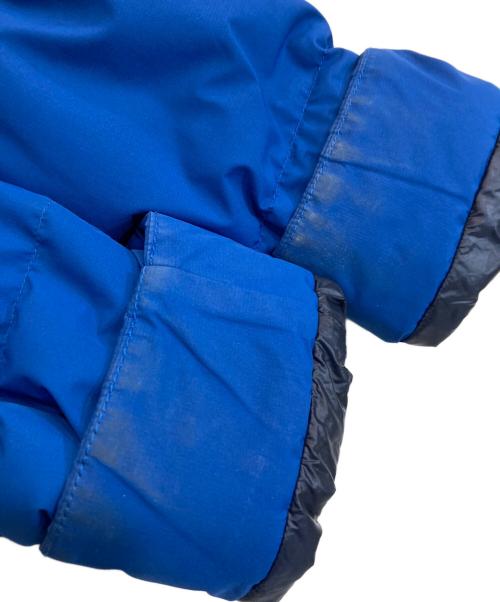 WOOLRICH（ウールリッチ）WOOLRICH (ウールリッチ) WINDSTOPPER PUFFY DOWN PARKA/ウィンドストッパーパフィーダウンパーカー ブルー サイズ:SIZE Sの古着・服飾アイテム