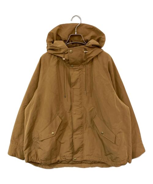 SLOBE IENA（スローブ イエナ）SLOBE IENA (スローブ イエナ) ポリエステルナイロンフーディブルゾン ベージュ サイズ:記載なしの古着・服飾アイテム