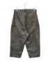 WHITELAND (ホワイトランド) PU DOUBLE KEE PANTS グレー サイズ:F：6000円
