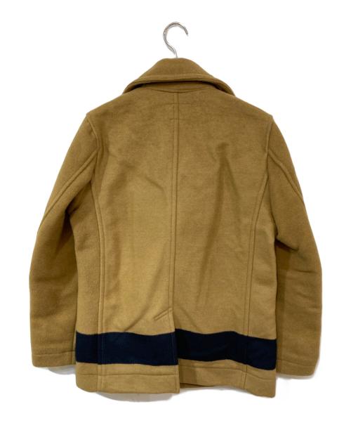 Hysteric Glamour（ヒステリックグラマー）Hysteric Glamour (ヒステリックグラマー) Pコート ブラウン サイズ:LARGEの古着・服飾アイテム