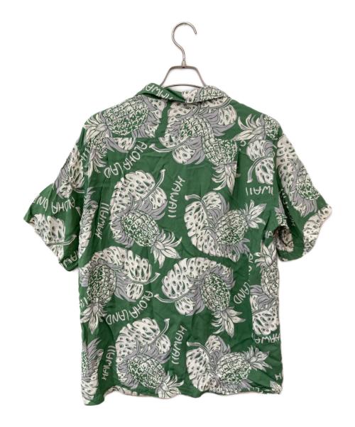 Sun Surf（サンサーフ）Sun Surf (サンサーフ) アロハシャツ グリーン サイズ:SIZE Lの古着・服飾アイテム