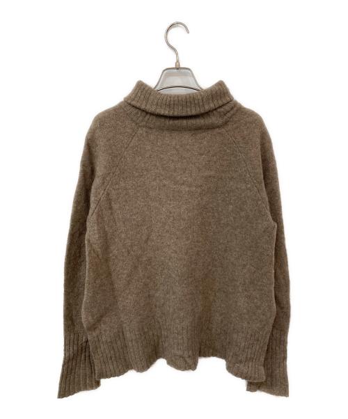ticca（ティッカ）ticca (ティッカ) ヤクウールハイネックニット ベージュ サイズ:Fの古着・服飾アイテム
