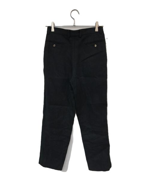 MADISON BLUE（マディソンブルー）MADISON BLUE (マディソンブルー) リネンスラックス ブラック サイズ:00の古着・服飾アイテム