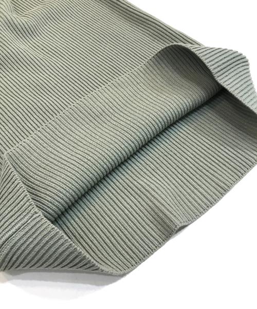 AURALEE（オーラリー）AURALEE (オーラリー) リブニットパンツ グリーン サイズ:1の古着・服飾アイテム