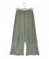AURALEE（オーラリー）の古着「リブニットパンツ」｜グリーン