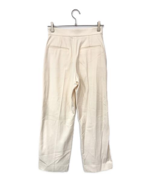 ANAYI（アナイ）ANAYI (アナイ) ツイル裏起毛マリンパンツ ホワイト サイズ:36の古着・服飾アイテム