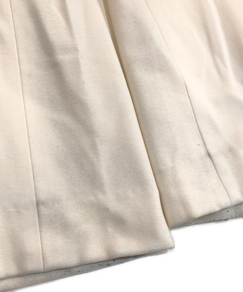 ANAYI（アナイ）ANAYI (アナイ) ツイル裏起毛マリンパンツ ホワイト サイズ:36の古着・服飾アイテム