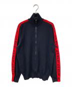 DIESELディーゼル）の古着「ニットトラックジャケット」｜ブラック
