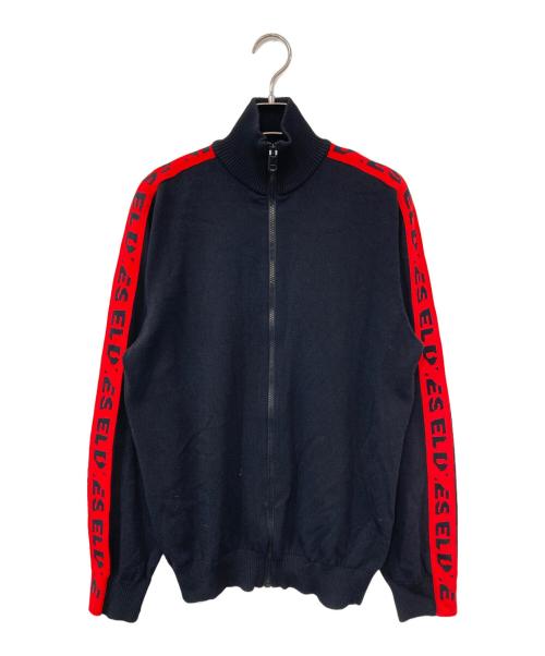 DIESEL（ディーゼル）DIESEL (ディーゼル) ニットトラックジャケット ブラック サイズ:Mの古着・服飾アイテム
