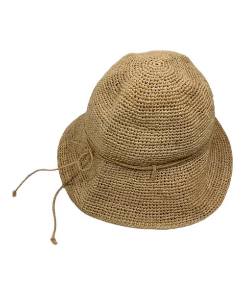 HELEN KAMINSKI（ヘレンカミンスキー）HELEN KAMINSKI (ヘレンカミンスキー) ラフィアハット ベージュの古着・服飾アイテム