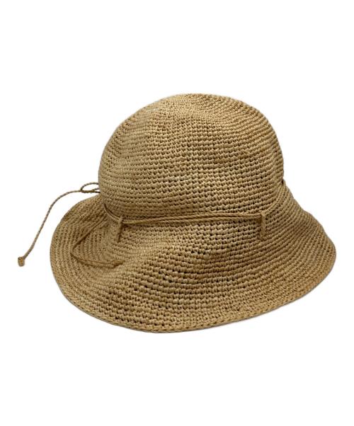 HELEN KAMINSKI（ヘレンカミンスキー）HELEN KAMINSKI (ヘレンカミンスキー) ラフィアハット ベージュの古着・服飾アイテム