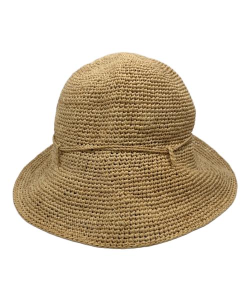 HELEN KAMINSKI（ヘレンカミンスキー）HELEN KAMINSKI (ヘレンカミンスキー) ラフィアハット ベージュの古着・服飾アイテム