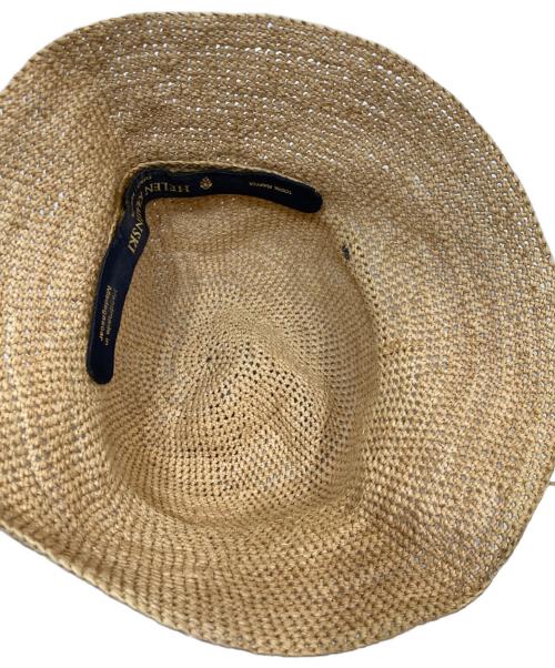 HELEN KAMINSKI（ヘレンカミンスキー）HELEN KAMINSKI (ヘレンカミンスキー) ラフィアハット ベージュの古着・服飾アイテム