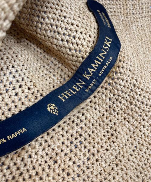 HELEN KAMINSKI（ヘレンカミンスキー）HELEN KAMINSKI (ヘレンカミンスキー) ラフィアハット ベージュの古着・服飾アイテム