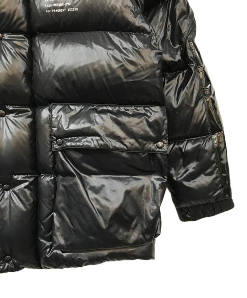 MONCLER GENIUS（モンクレール ジーニアス）MONCLER GENIUS (モンクレール ジーニアス) FRAGMENTS (フラグメント) NIEUPORTダウンジャケット ブラック サイズ:1の古着・服飾アイテム