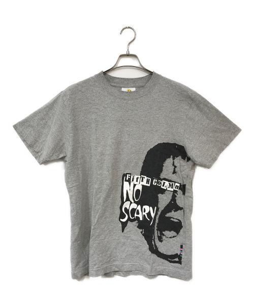 FIFTH COLUMN（フィフス カラム）FIFTH COLUMN (フィフス カラム) プリントTシャツ グレー サイズ:LARGEの古着・服飾アイテム