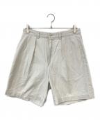 POLO RALPH LAURENポロ・ラルフローレン）の古着「ツータックハーフチノパンツ」｜ベージュ