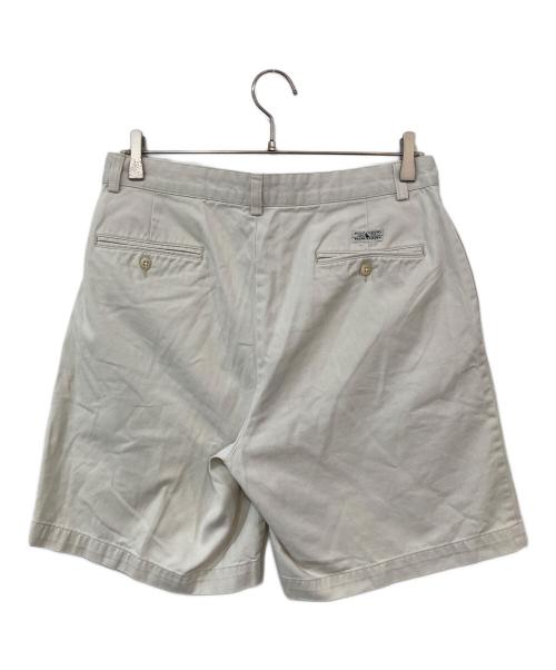 POLO RALPH LAUREN（ポロ・ラルフローレン）POLO RALPH LAUREN (ポロ・ラルフローレン) ツータックハーフチノパンツ ベージュ サイズ:SIZE 32の古着・服飾アイテム