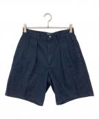 POLO RALPH LAURENポロ・ラルフローレン）の古着「ツータックハーフチノパンツ」｜ネイビー