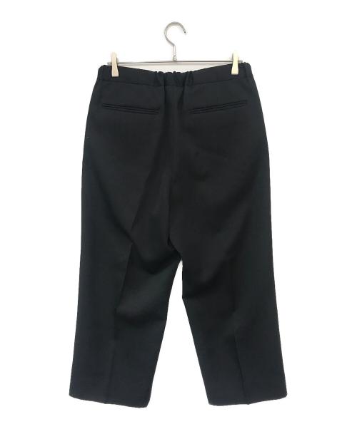 THE RERACS（ザ リラクス）THE RERACS (ザ リラクス) THE EASY SLACKS WIDE PANTS ブラック サイズ:46の古着・服飾アイテム