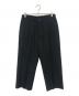 THE RERACS（ザ リラクス）の古着「THE EASY SLACKS WIDE PANTS」｜ブラック